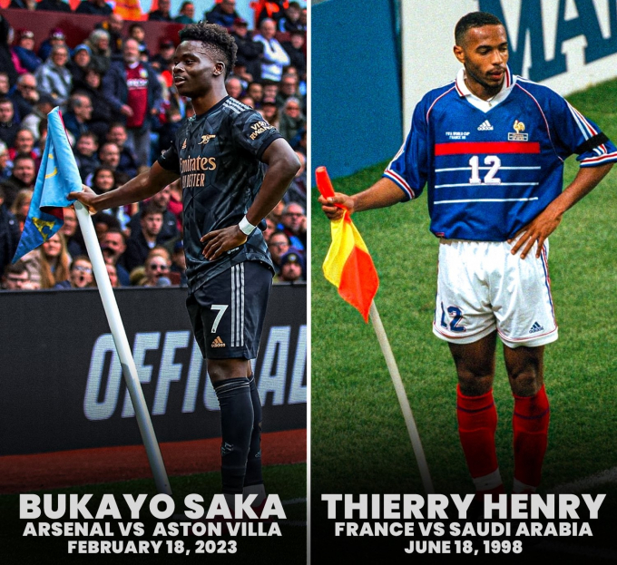 Thierry Henry yêu cầu Bukayo Saka làm điều này để trở thành world-class