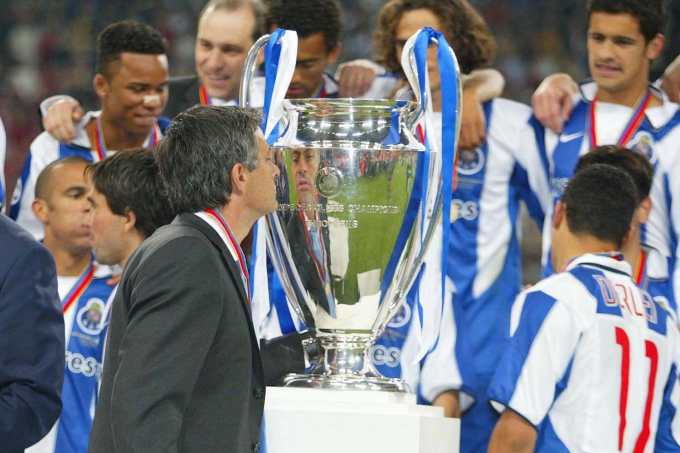 Jose Mourinho và chiến công bất bại ở 5 trận chung kết cúp châu Âu