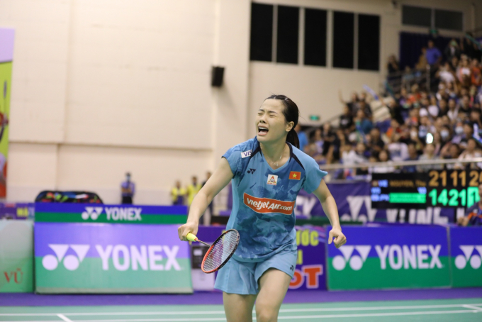 Hot girl Nguyễn Thùy Linh vô địch giải Vietnam Open 2023