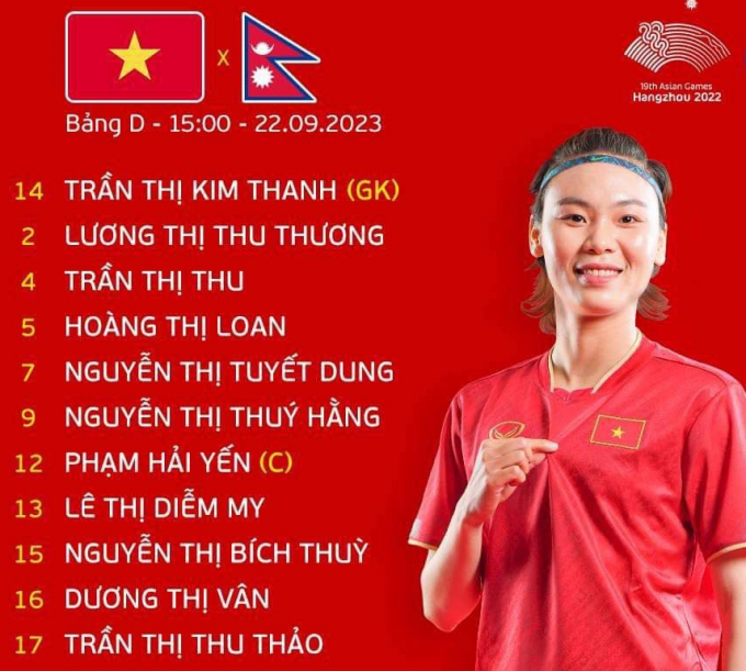 Tân thủ quân tỏa sáng phá bế tắc, ĐT nữ Việt Nam khai màn ASIAD thắng lợi
