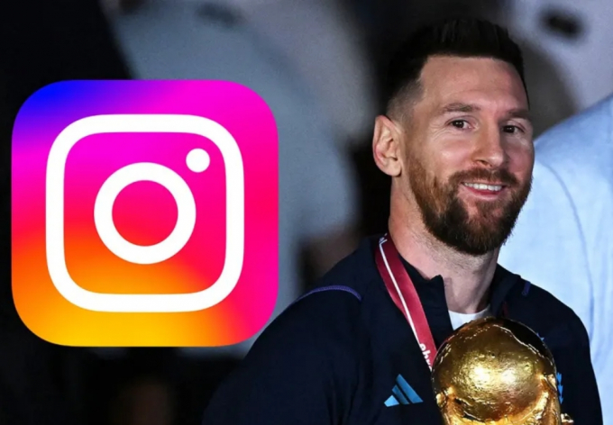 Messi kiếm bộn tiền tử Instagram, gấp 13 lần David Beckham