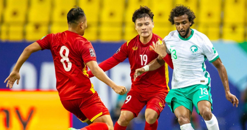 Chấm điểm Việt Nam trận gặp Saudi Arabia: ”Điểm sáng” Quang Hải và 3 ”điểm tối”