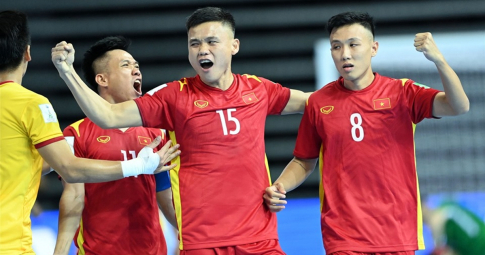 Xác định đối thủ của Việt Nam ở vòng 1/8 FIFA Futsal World Cup 2021