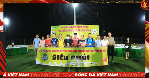 Bamboo FC đại thắng ngày ra quân giải Siêu phủi TP.HCM 2022