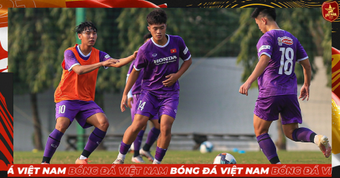 U23 Việt Nam hội quân chuẩn bị cho AFF Cup 2022