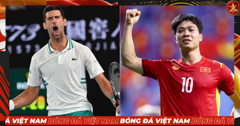 CĐV Việt Nam 'ăn' Tết 2022: Chiều xem Djokovic đánh, tối theo dõi Công Phượng đá