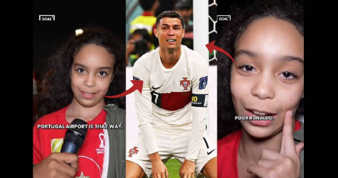 Chế giễu Ronaldo, fan nhí Morocco <b>nhận cái kết đắng</b>