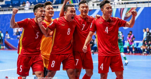 ĐT futsal Việt Nam chuẩn bị 'bài vở, Đoàn Phát tuyên bố thắng Nhật Bản