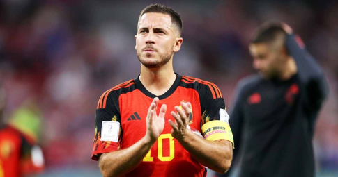 Eden Hazard giã từ sự nghiệp quốc tế thảm bại của Bỉ tại World Cup 2022