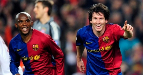 Eto’o: 'Lời khuyên từ tôi đã làm thay đổi sự nghiệp của Messi tại Barcelona'