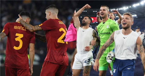 Sai lầm ’ngớ ngẩn’ từ hàng thủ, AS Roma thất bại ’cay đắng’ trước Lazio