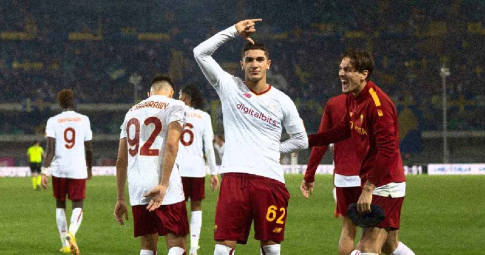 <b>Sao mai lập kỷ lục</b>, AS Roma lội ngược dòng ngoạn mục trước Verona