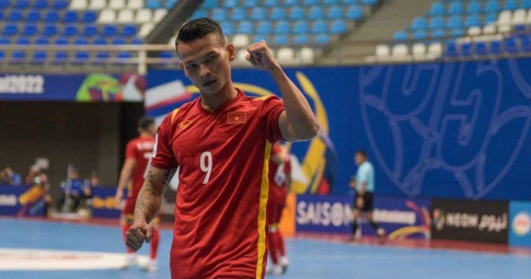 Lập cú đúp giúp futsal Việt Nam đánh bại Hàn Quốc: Thái Huy trở lại ngọt ngào