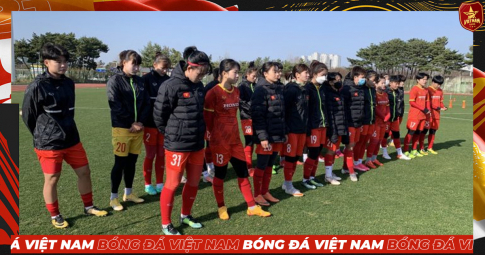 Lịch thi đấu của ĐT nữ Việt Nam ở Hàn Quốc