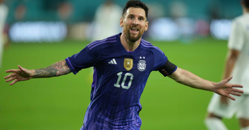 Messi và Argentina cách siêu kỷ lục đúng 4 trận đấu