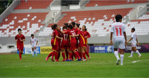 Kết quả U18 nữ Việt Nam - U18 nữ Myanmar: Đẳng cấp chênh lệch, hiên ngang vào chung kết
