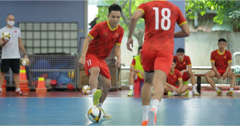 ’Hụt’ trận chung kết AFF Cup, Futsal Việt Nam quyết ’rửa hận’ ở SEA Games 31