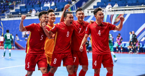 Vòng tứ kết Giải futsal châu Á 2022: Xác định các cặp đấu vòng tứ kết