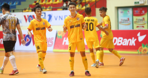 Vòng 14 Giải futsal VĐQG 2022: Chiến thắng ấn tượng của HGK.Đắk Lắk