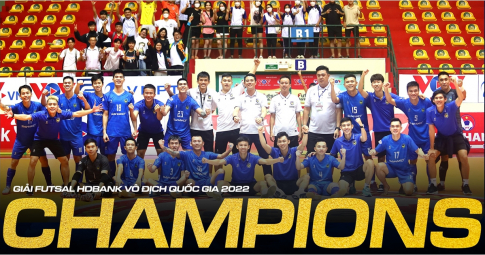 Sau 6 năm, Giải futsal VĐQG Việt Nam <b>đã có tân vương</b>