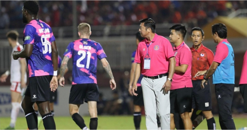 Giám đốc kỹ thuật 'đánh bài chuồn', Sài Gòn FC chưa đá tự rớt hạng?