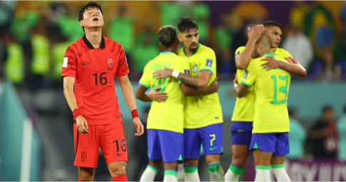 Thua thảm Brazil, nhưng Hàn Quốc vẫn được ‘quà’ như Nhật Bản