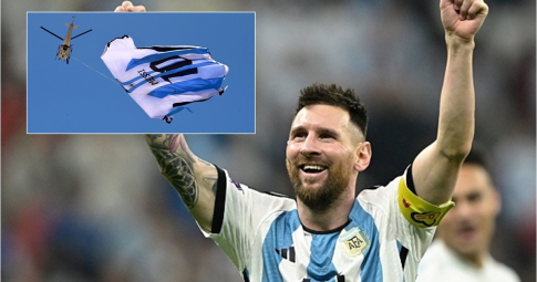 Áo đấu mang tên Messi 'cháy hàng' trước chung kết World Cup