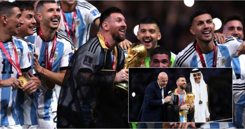 <b>Chiếc áo bào</b> trong ngày Messi nâng cao danh hiệu World Cup