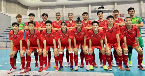 Kết quả ĐT nữ futsal Việt Nam vs ĐT nữ futsal Bahrain: Mưa bàn thắng trước thềm SEA Games