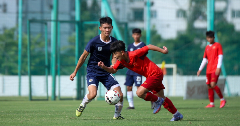 Kết quả U16 Việt Nam - U19 Hà Nội FC: Đỉnh cấp chênh lệch, tỉ số cách biệt