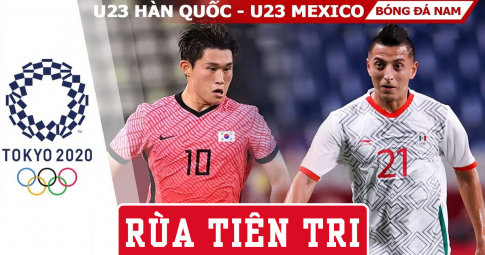 Thần rùa tiên tri dự đoán U23 Hàn Quốc vs U23 Mexico | Olympic Tokyo 2021 | 18h ngày 31/7/2021
