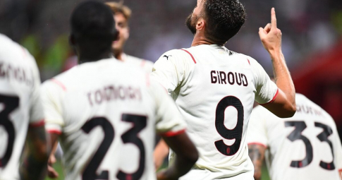 Nice 1-1 Milan: Olivier Giroud ghi dấu ấn cho đại diện Serie A