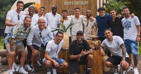 Sinh nhật Herrera, dàn siêu sao PSG có mặt đầy đủ, chỉ thiếu một người
