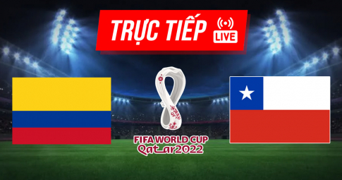 Kết quả Colombia vs Chile | World Cup 2022 | 6h00 ngày 10/9/2021