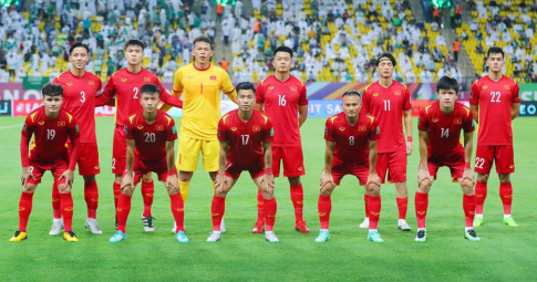 Bảng xếp hạng tuyển Việt Nam ở vòng loại thứ 3 World Cup 2022