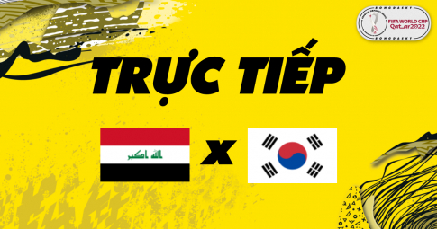 Kết quả Iraq vs Hàn Quốc 22h00 ngày 16/11/2021