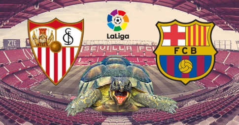 Thần rùa tiên tri dự đoán Sevilla vs Barcelona | LaLiga | 3h30 ngày 21/12/2021