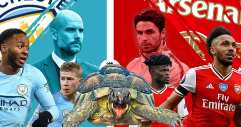 Thần rùa tiên tri dự đoán Arsenal vs Man City | Ngoại hạng Anh | 19h30 ngày 1/1/2021
