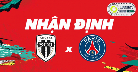 Nhận định Angers vs Paris Saint-Germain, 0h00 ngày 21/04/2022 vòng 33 Ligue 1