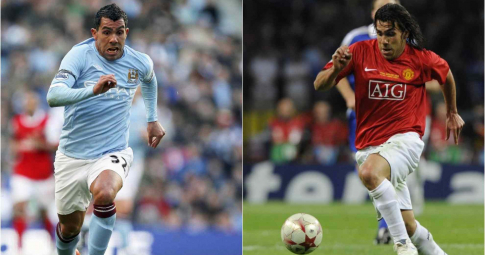 Tevez và 4 cầu thủ từng khoác áo MU và Man City ở kỷ nguyên Ngoại hạng Anh