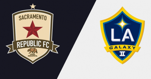 Trực tiếp Sacramento Republic vs LA Galaxy II, Giải United Soccer League, 10h00 ngày 19/6