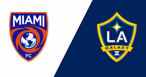Trực tiếp Miami vs LA Galaxy II, Giải United Soccer League, 06h00 ngày 26/6
