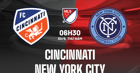 Highlight Cincinnati vs New York City, Giải Nhà Nghề Mỹ, 06h30 ngày 30/6