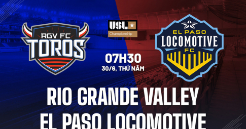 Highlight Rio Grande Valley vs El Paso Locomotive, Giải USL Championship, 07h30 ngày 30/6