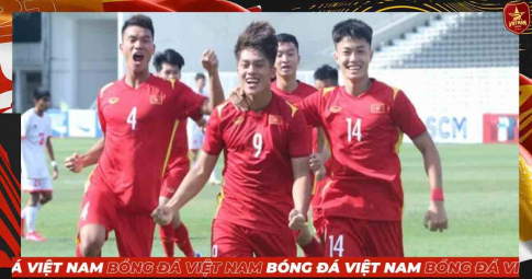 U19 Việt Nam phô diễn sức mạnh ở giải U19 Đông Nam Á
