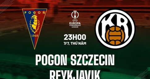 Highlight Pogoń Szczecin x KR, Giải UEFA Europa Conference League, 23h00 ngày 11/7