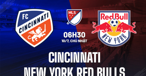 Highlight Cincinnati vs NY Red Bulls, Giải Nhà Nghề Mỹ, 06h30 ngày 10/7