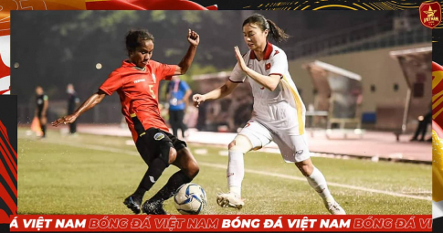 Hủy diệt Timor Leste 6-0, ĐT nữ VN soán ngôi đầu của Myanmar, đoạt vé bán kết