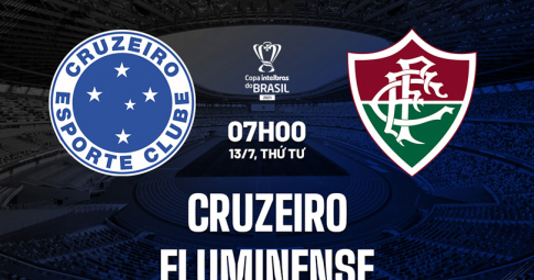 Highlight Cruzeiro vs Fluminense, Giải cúp bóng đá Brazil, 07h00 ngày 13/7