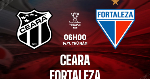 Highlight Ceará vs Fortaleza, Giải cúp bóng đá Brazil, 06h00 ngày 14/7